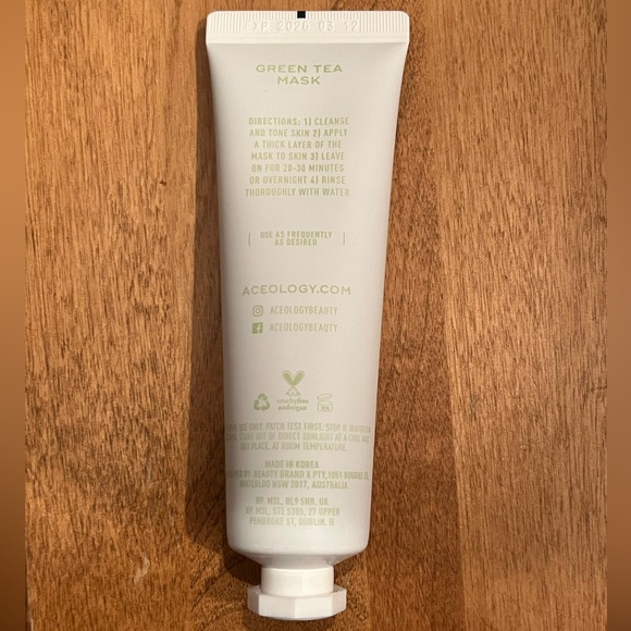 🆕 Aceology Green Tea Mask - NIB - Picture 2 of 8